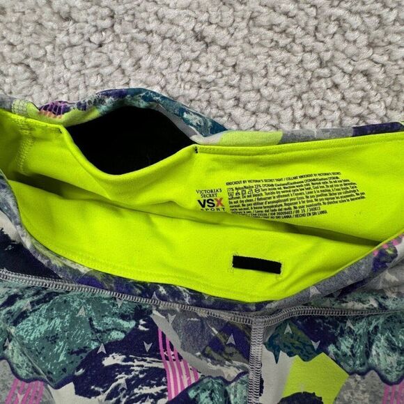 Victoria's Secret VSX Sport Knockout Gray  Purple Geometric - Picture 5 of 8